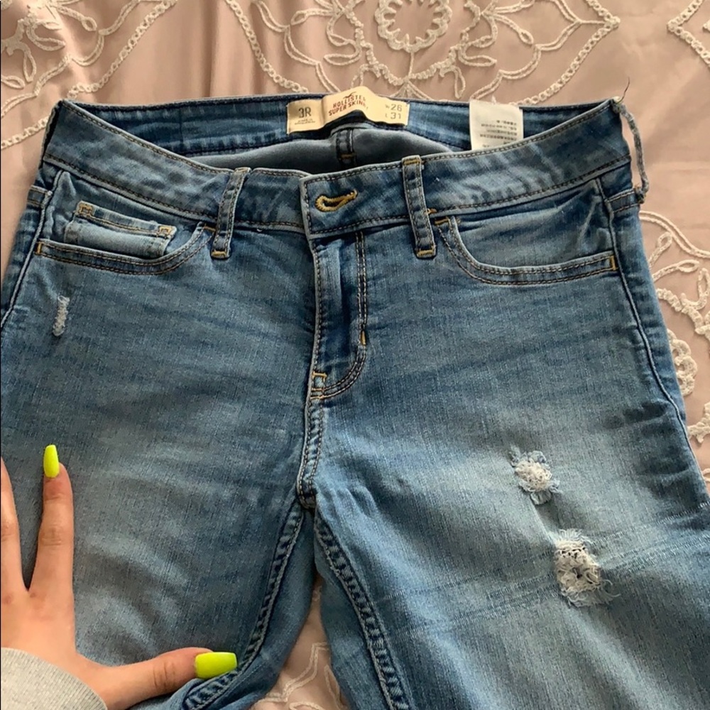Light blue hollister jeans